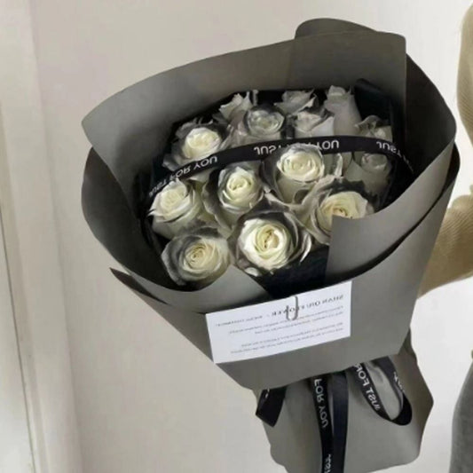 黑騎士玫瑰花束/騎士守護|Night Knight Rose 11 Stems