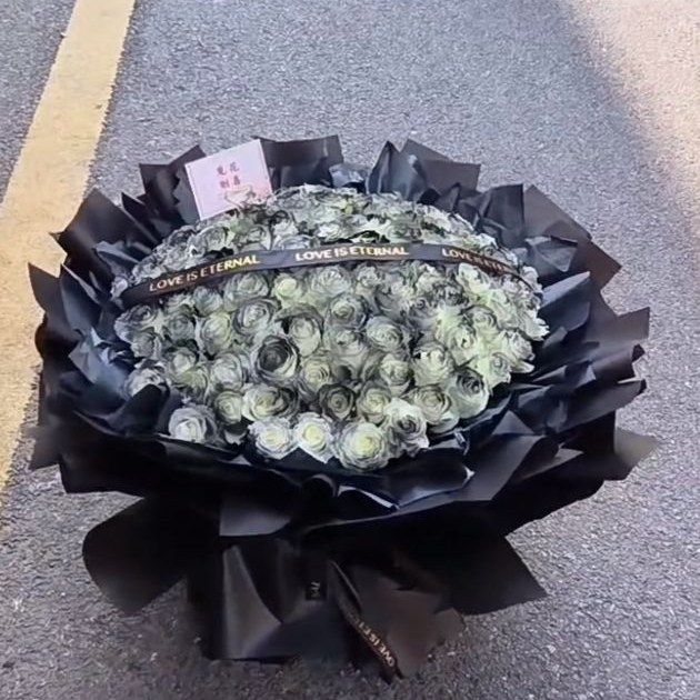 黑騎士玫瑰花束|Night Knight Rose 33/52/99 stems