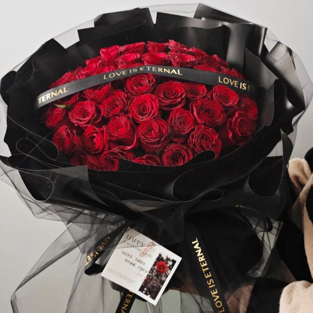 紅玫瑰鮮花束|Red rose Fresh Bouquet 33/52/99 stems